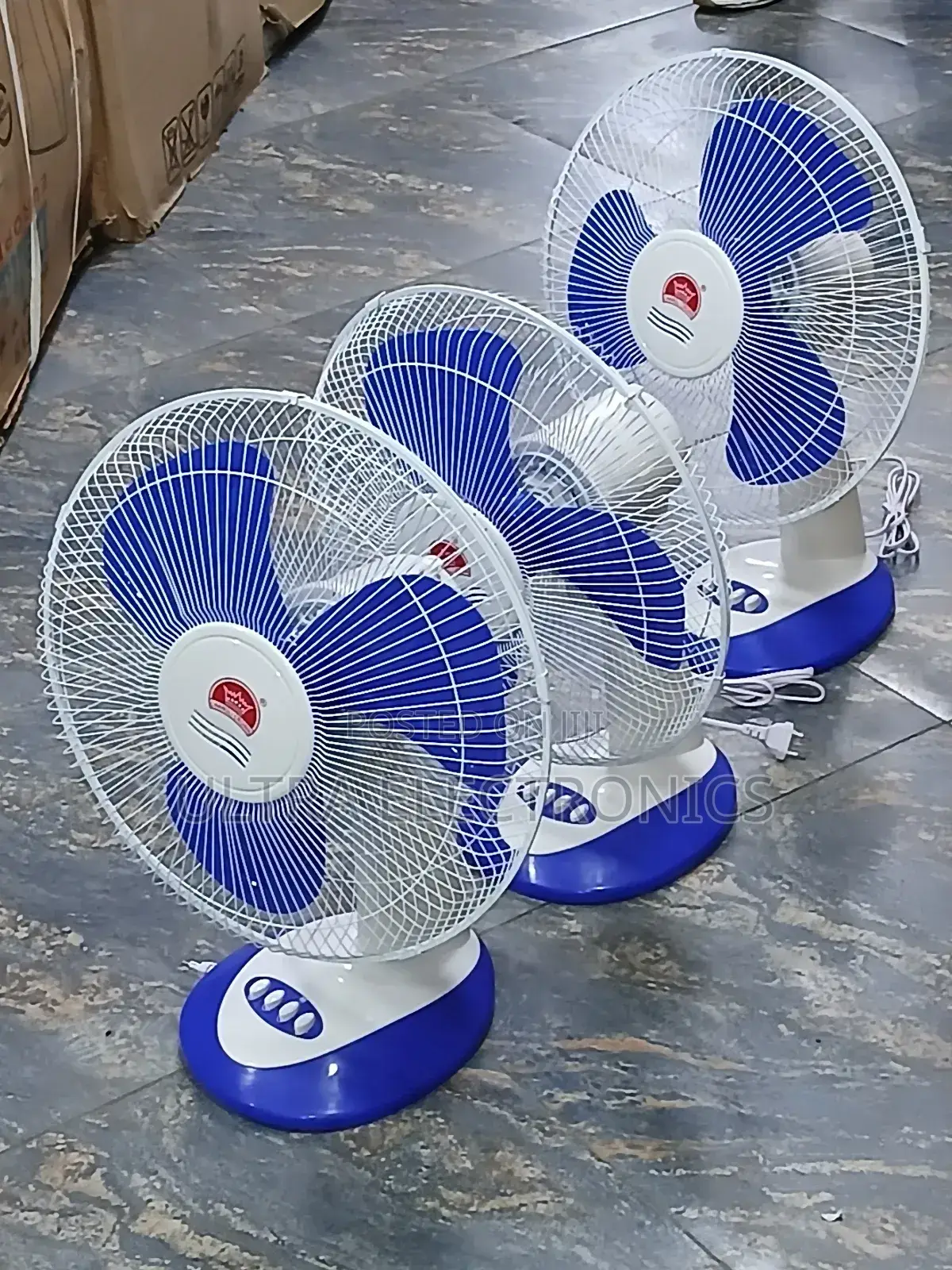 Fan Crown 16-Inch Desk With Available in Addis Ababa Marketplaces.