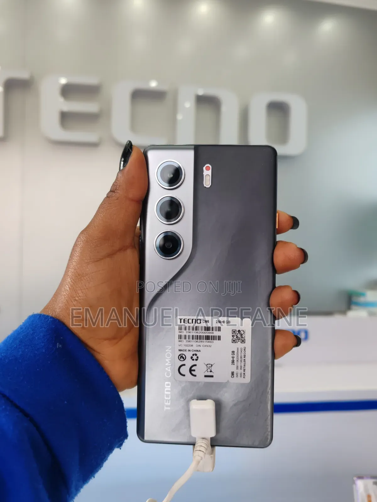 New Tecno Camon 40 256 GB Black