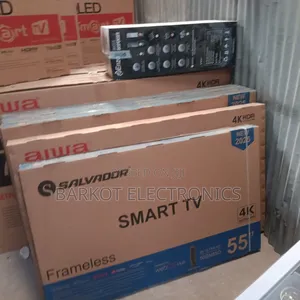 Salvadoor Smart Qled Tv 55 Inch Andraid Framless 2026 Quality Tv Hi