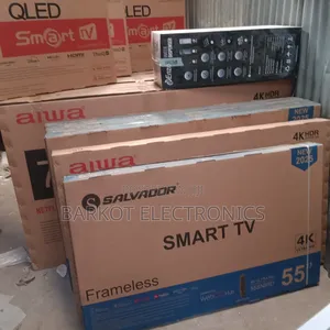 Salvadoor Smart Qled Tv 55 Inch Andraid Framless 2026 Quality Tv Hi