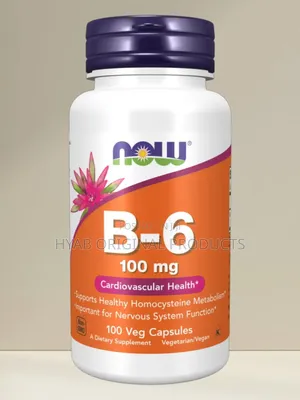 Vitamin B-6 100 Mg Veg Capsules