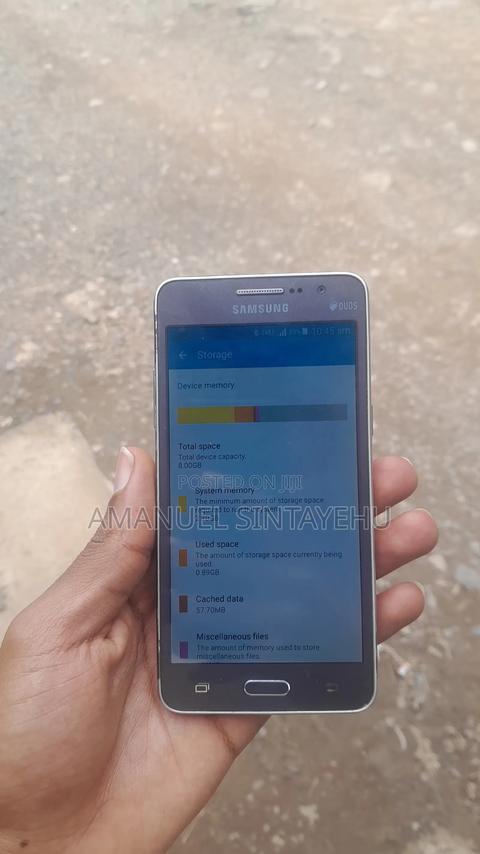 Samsung Galaxy Grand Prime 8 GB Gray