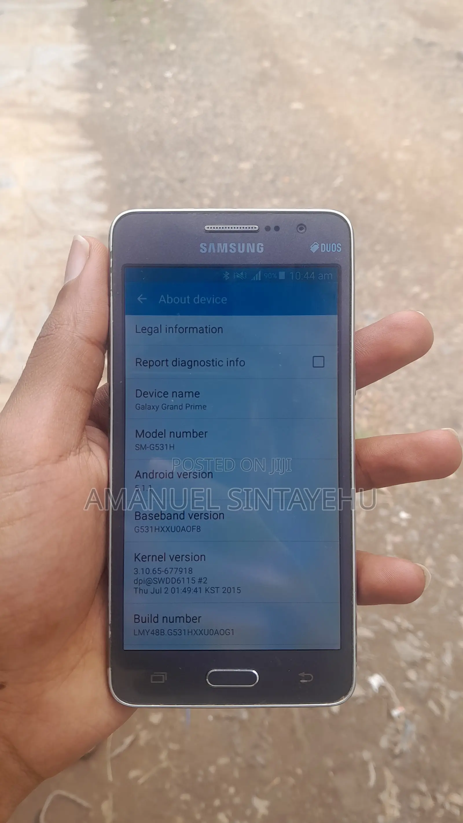Samsung Galaxy Grand Prime 8 GB Gray