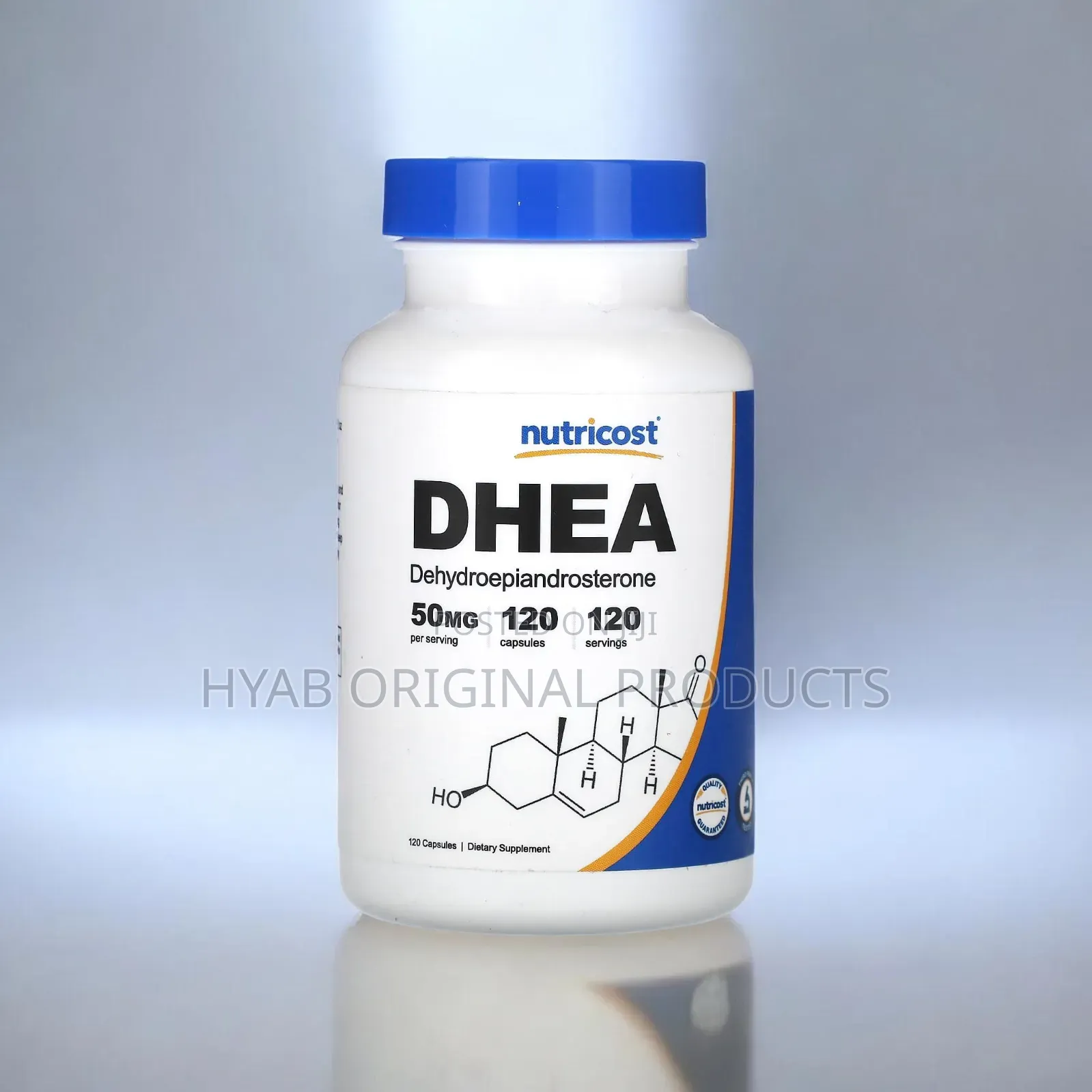 Dhea 5 0mg, 120 Capsules - Gluten Free, Soy Free,