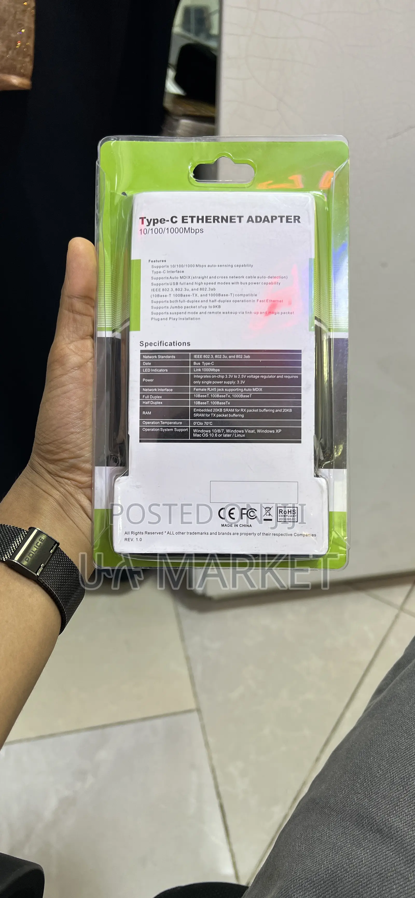 Type-C Ethernet Adapter