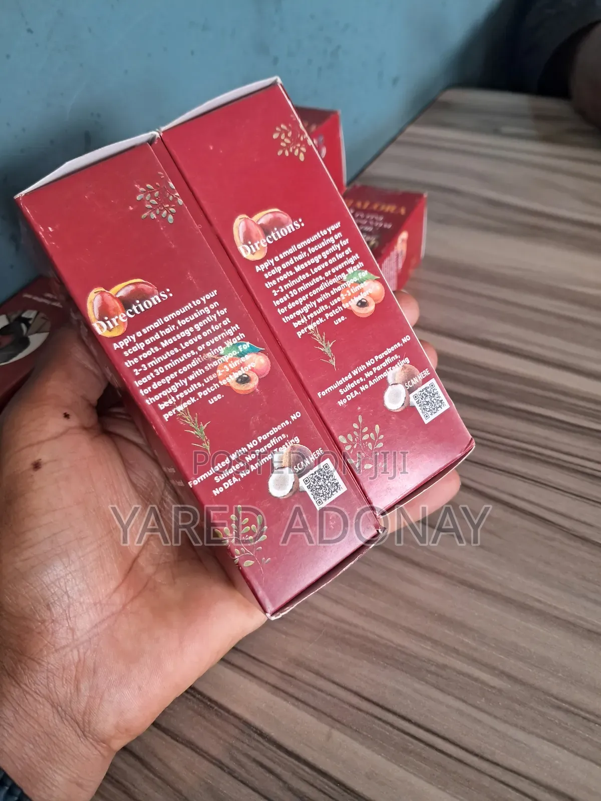 Halora 7 in 1 Essential Oil - ለፈጣን የፀጉር እና የጢም እድገት (100% Pure)