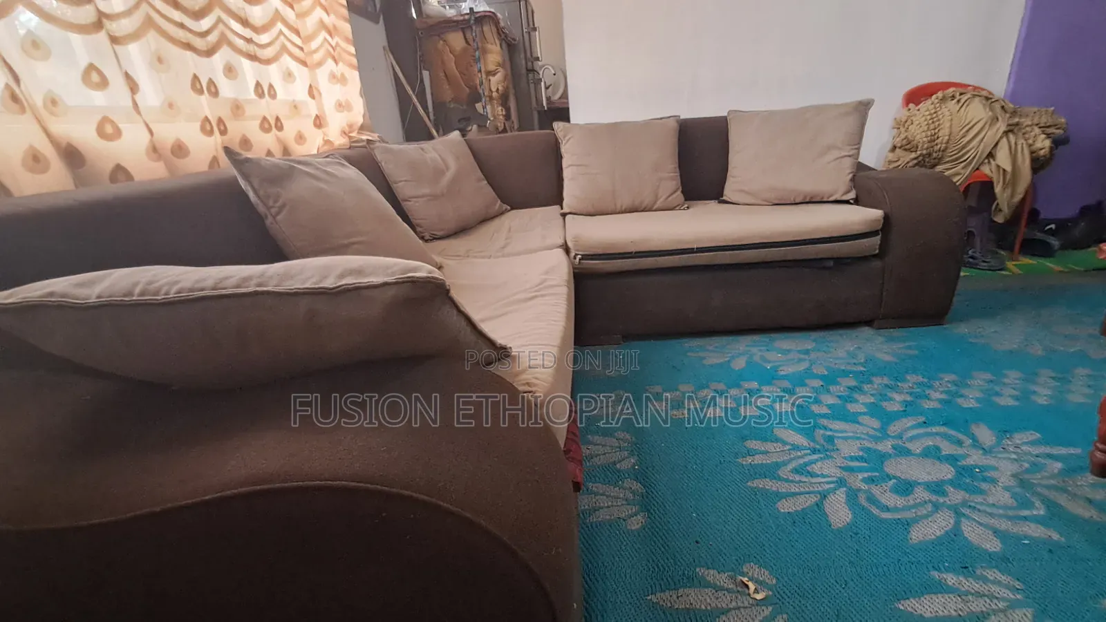 L Shap Used Sofa