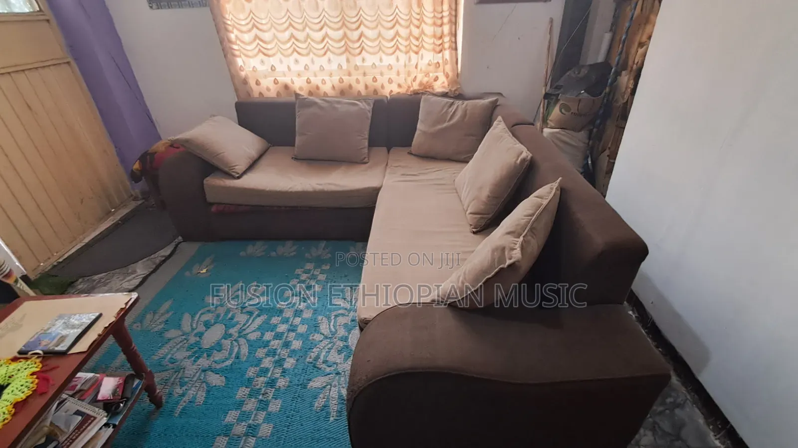 L Shap Used Sofa