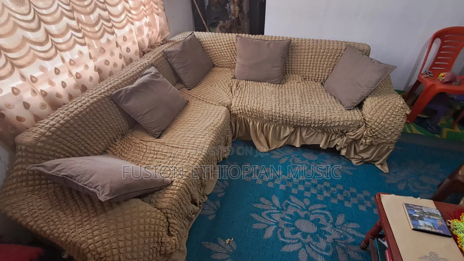 L Shap Used Sofa