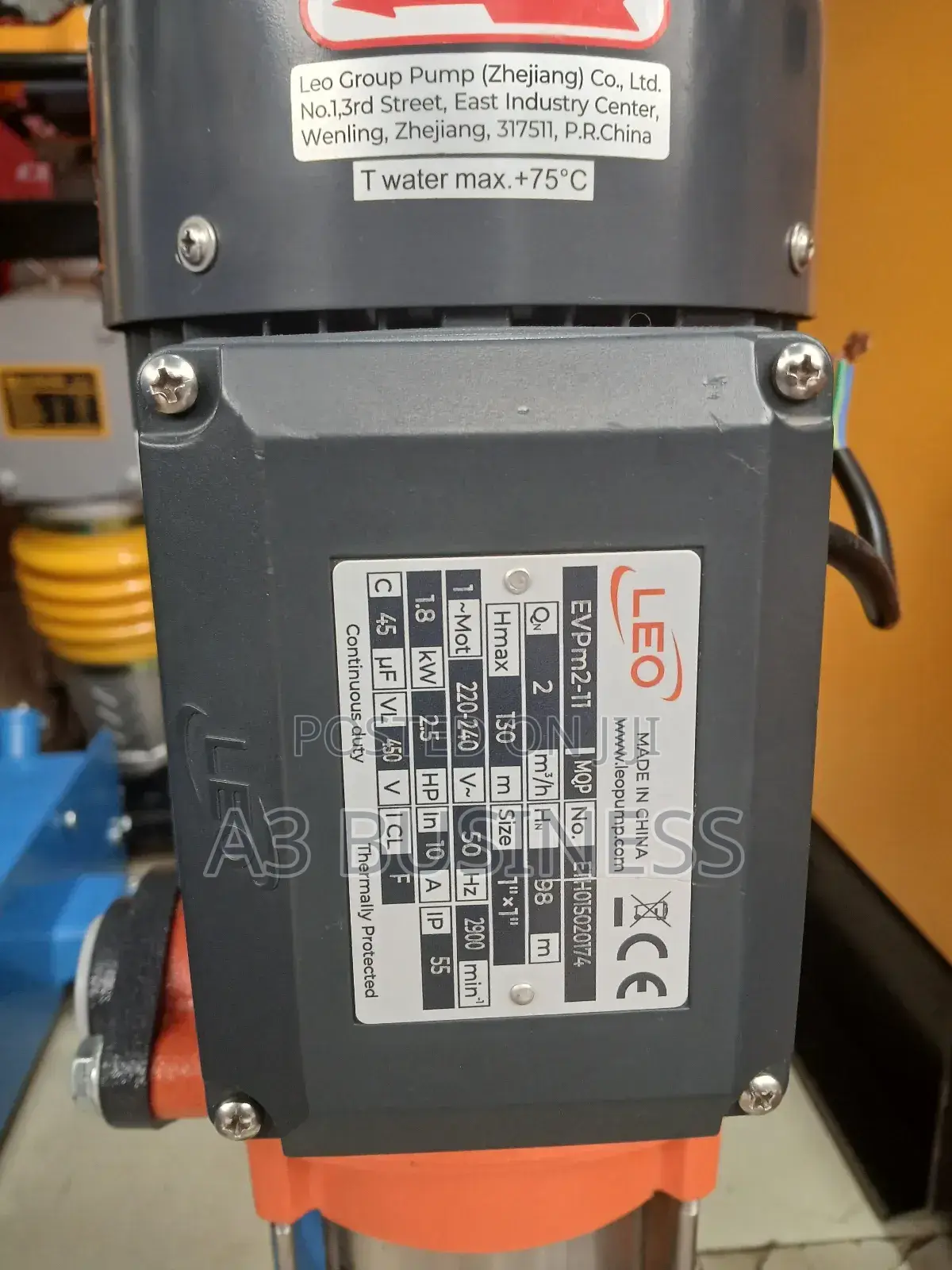 Multistage Vertical Pump