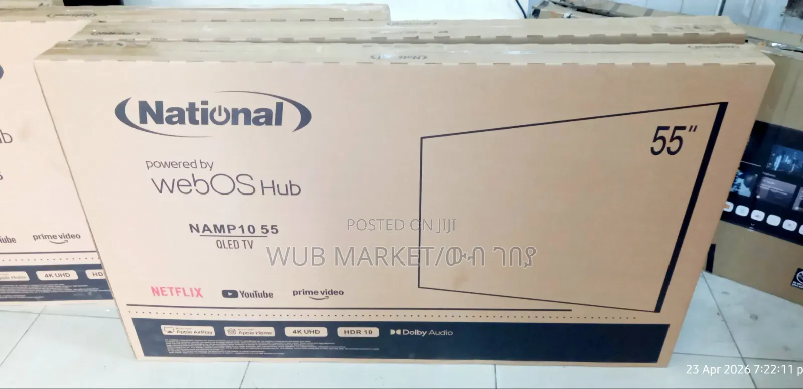 National 55 Inch Smart Tv-ስማርት ቲቪ