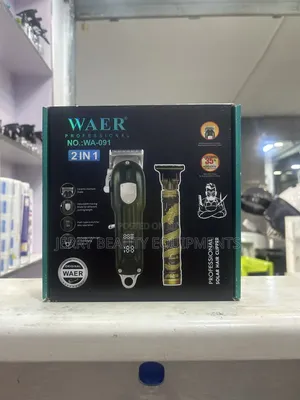 Waer Wa-091 2 in 1 Hair Clipper and Trimmer