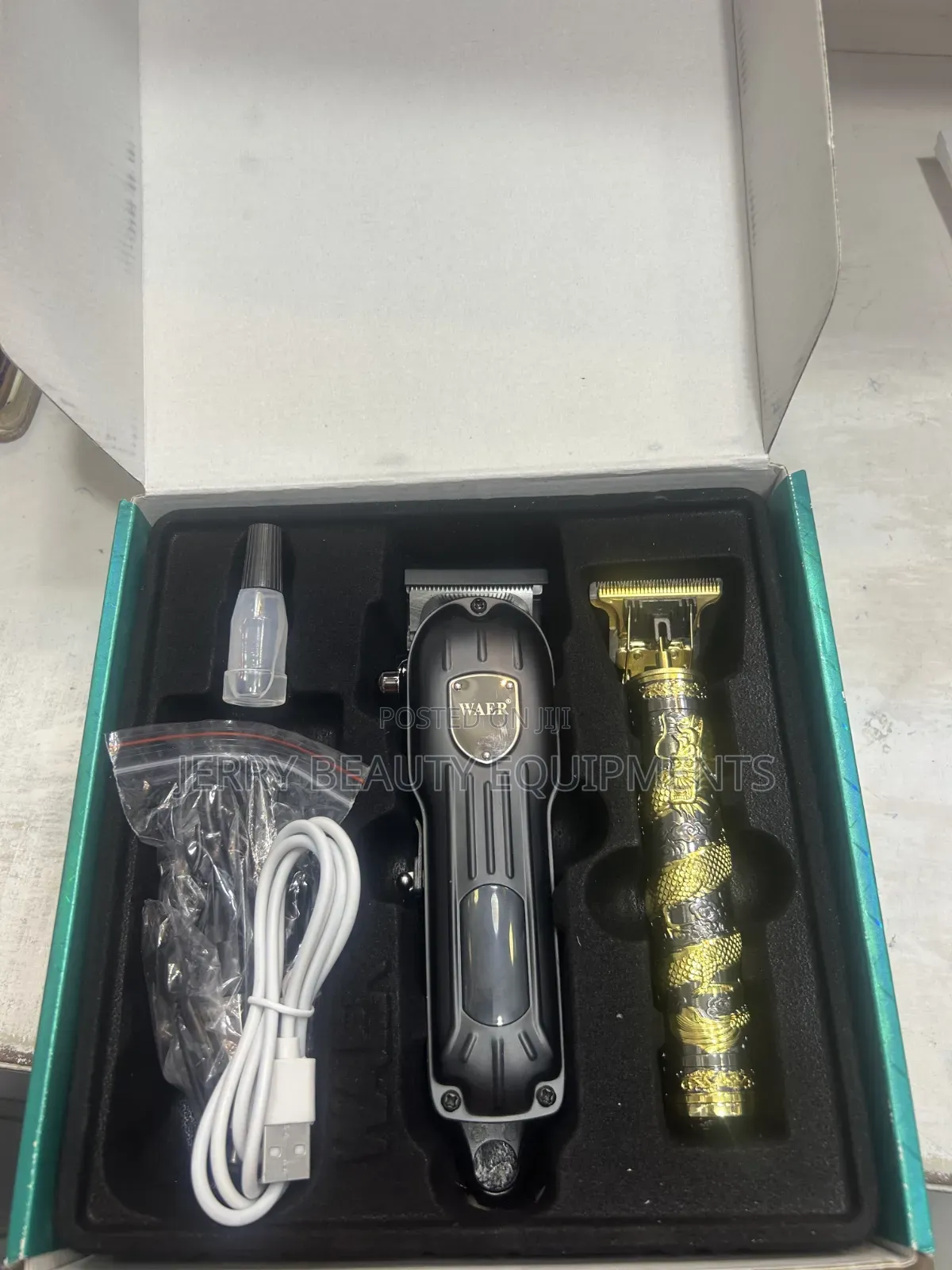 Waer Wa-091 2 in 1 Hair Clipper and Trimmer