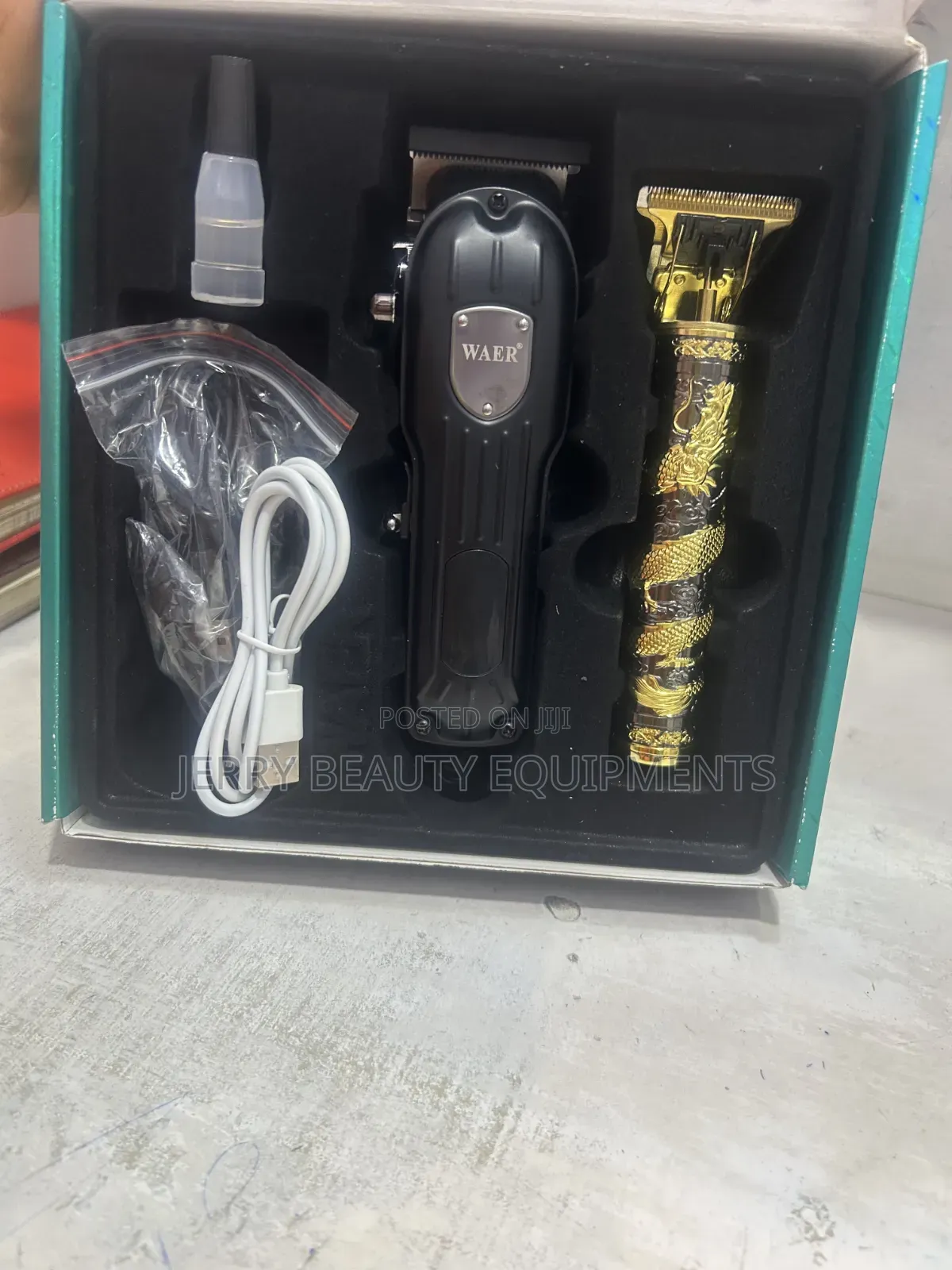 Waer Wa-091 2 in 1 Hair Clipper and Trimmer