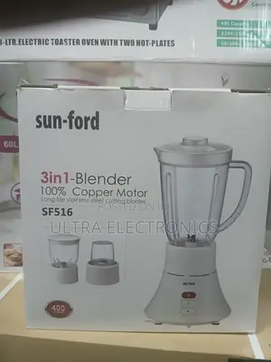 Sun-Ford 3-in-1 Blender (Model Sf516). Power: Features