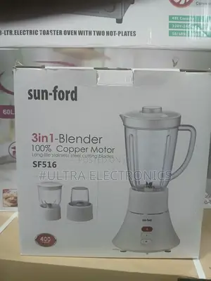 Sun-Ford 3-in-1 Blender (Model Sf516). Power: Features