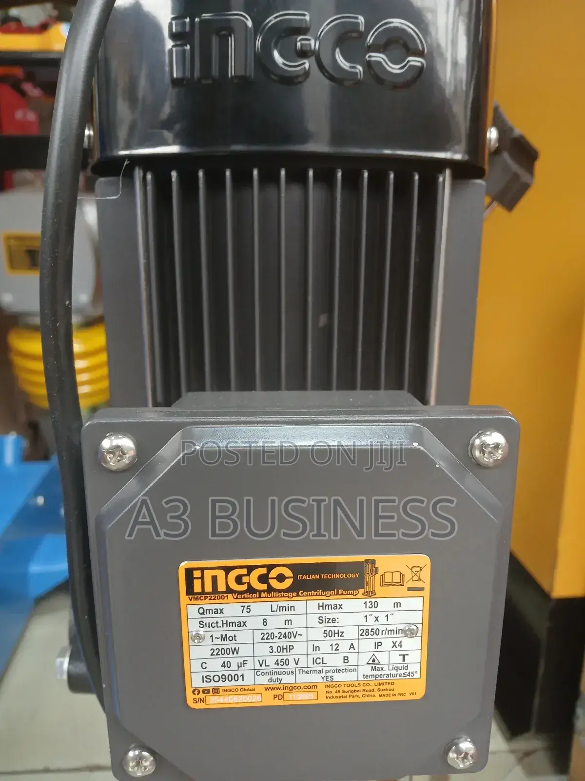 Multistage Vertical Pump