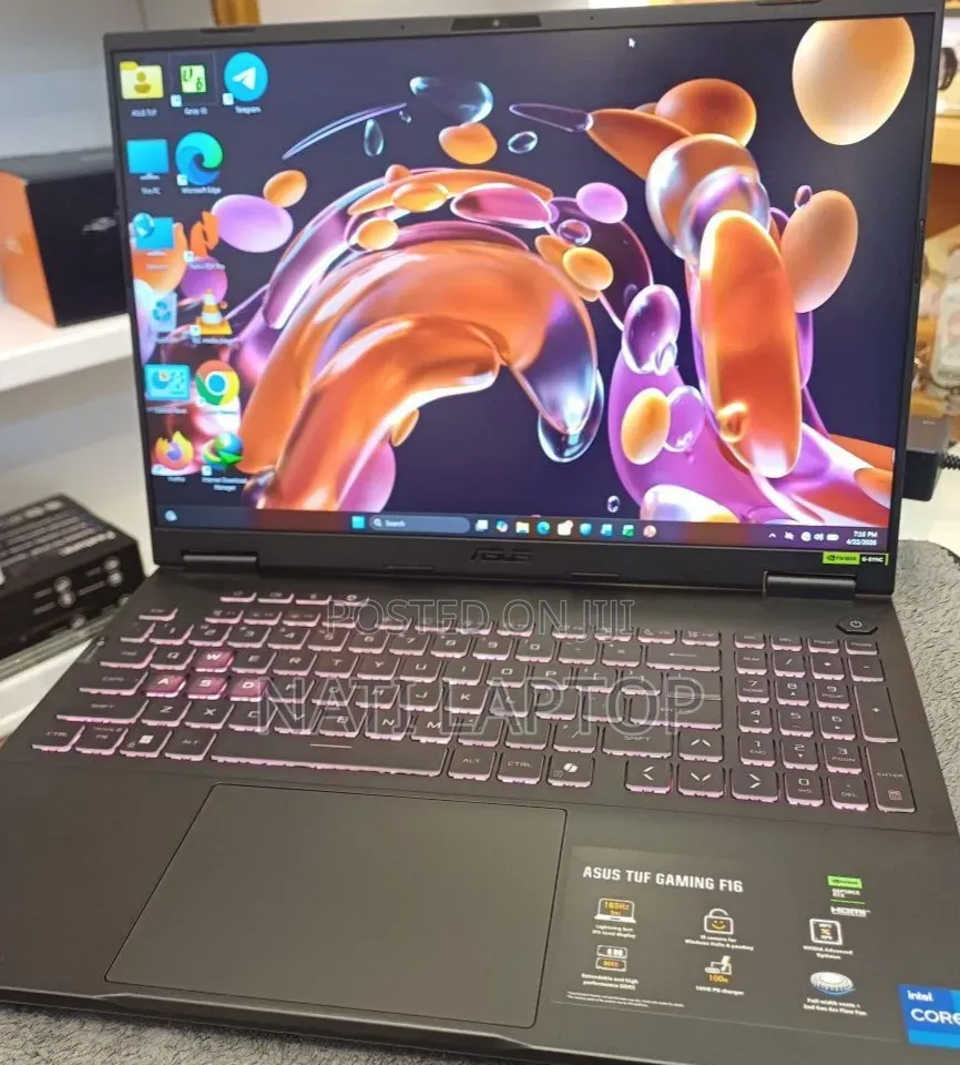 New Laptop Asus TUF Gaming A15 32GB Intel Core i7 SSD 1T
