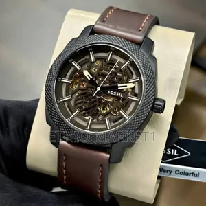 Fossil Men's Automatic Leather Belt Watch