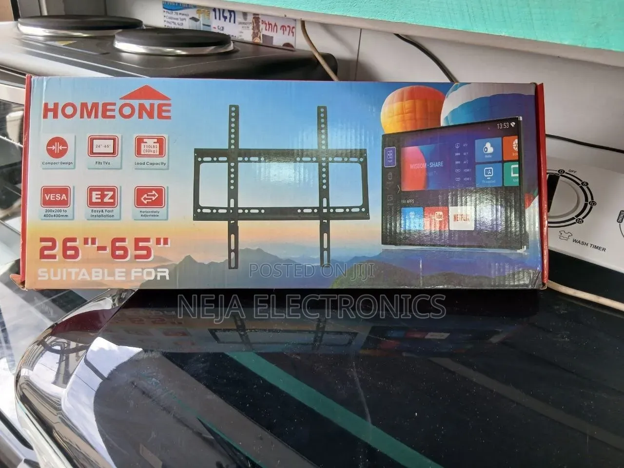 Tv Wall Mounted 65in Fixed Panel For In Delivery