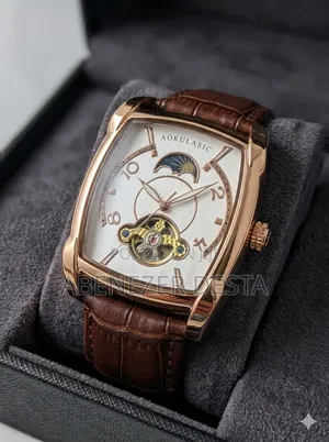 Aokulasic Automatic Mechanical Skeleton Watch, Often Described