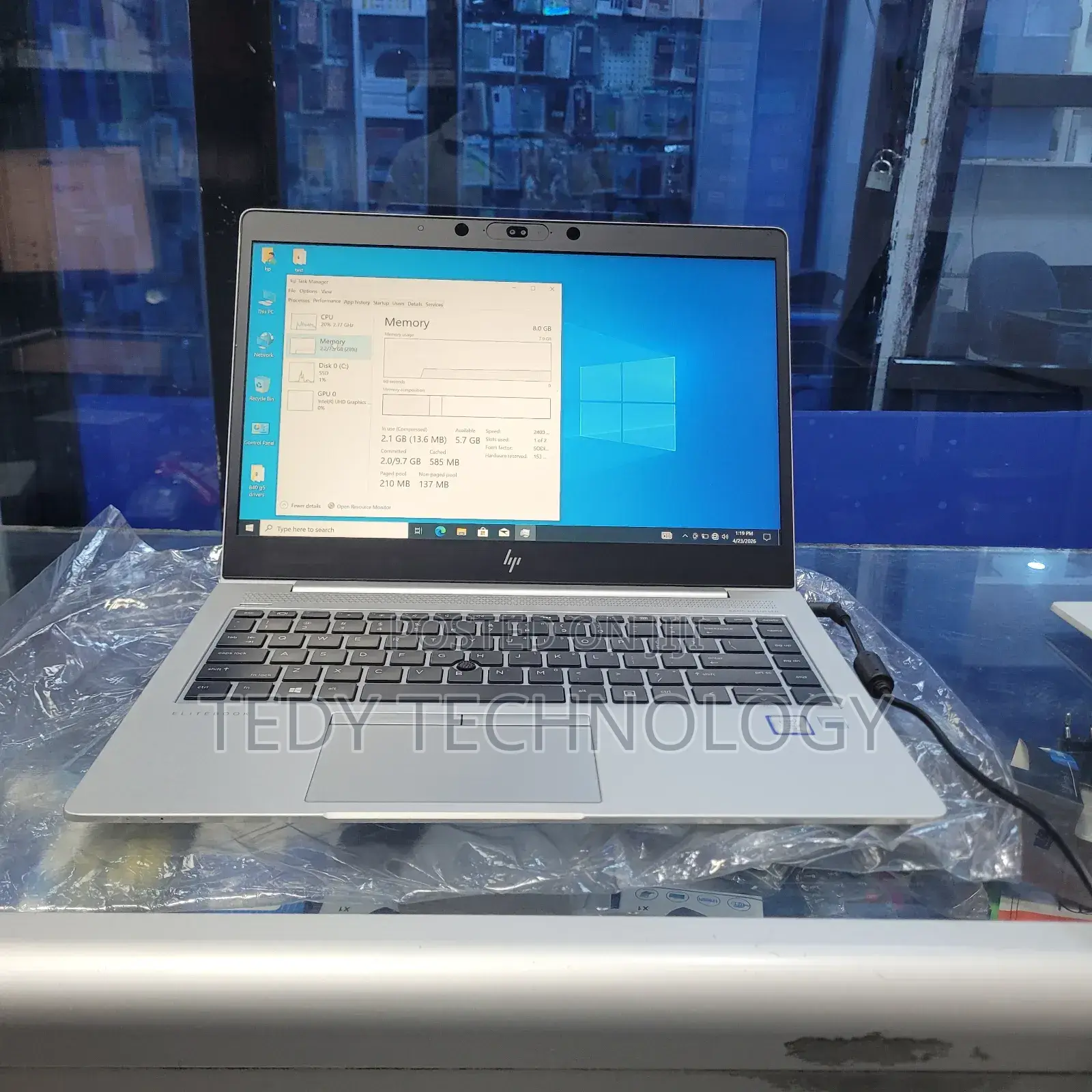 New Laptop HP EliteBook 840 G5 8GB Intel Core i5 SSD 512GB