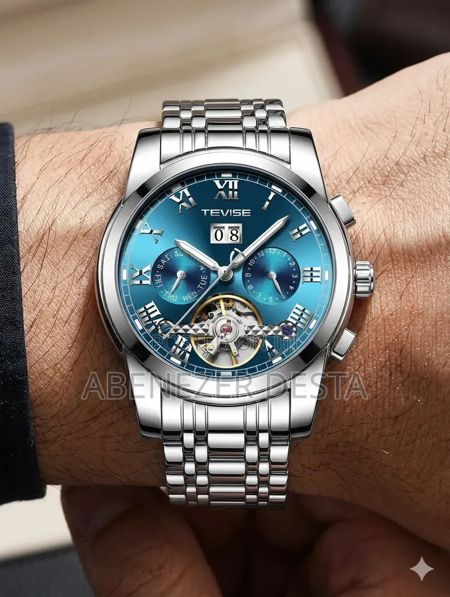 Tevise 9005 Automatic Mechanical Watch Features a Durable Stainless