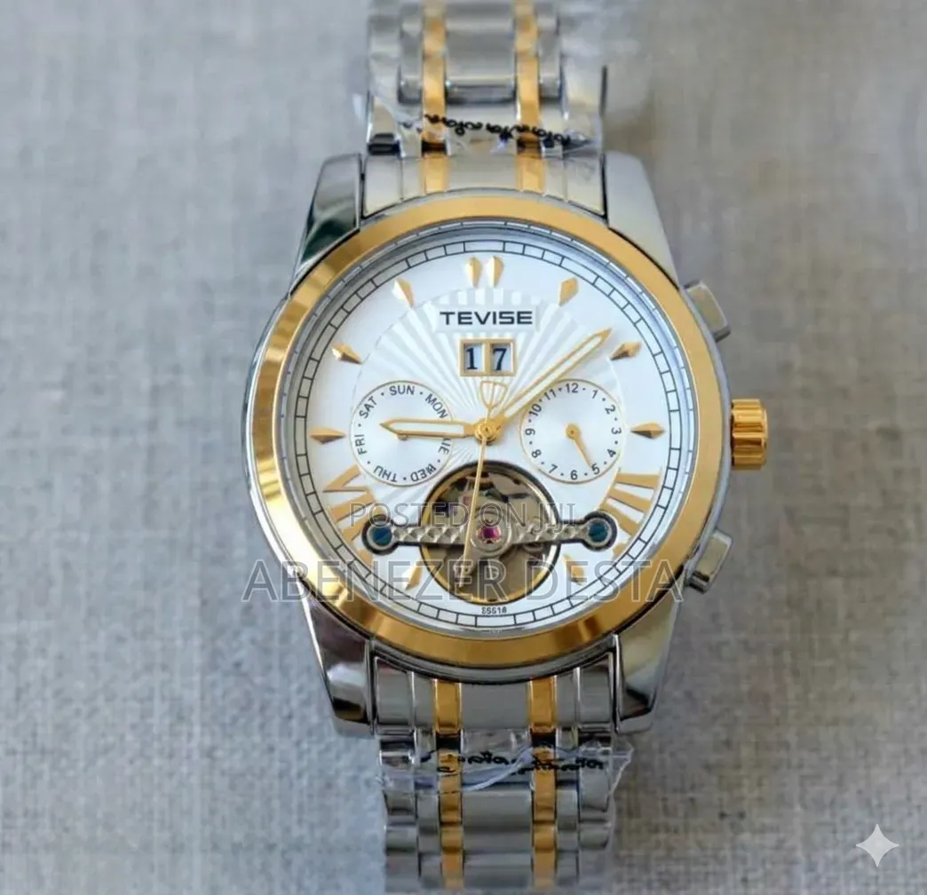 Tevise Automatic Mechanical Luxury Watch, Specifically Appearing