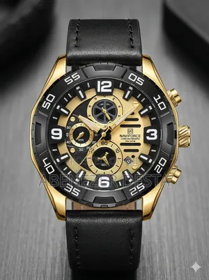 Naviforce Nf8043 Is a Men's Quartz Chronograph Wristwatch