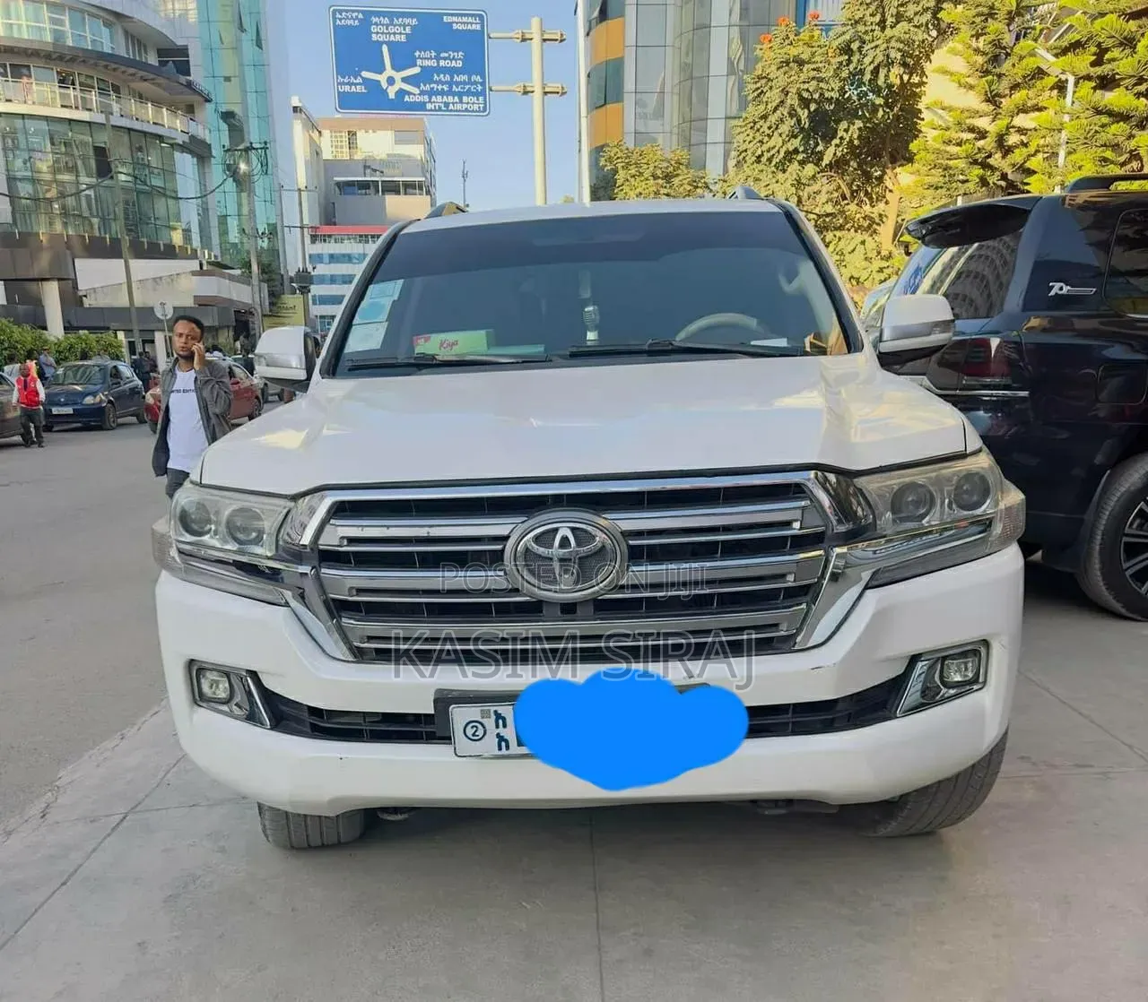 Toyota Land Cruiser 4.5 V8 DSL 2014 White