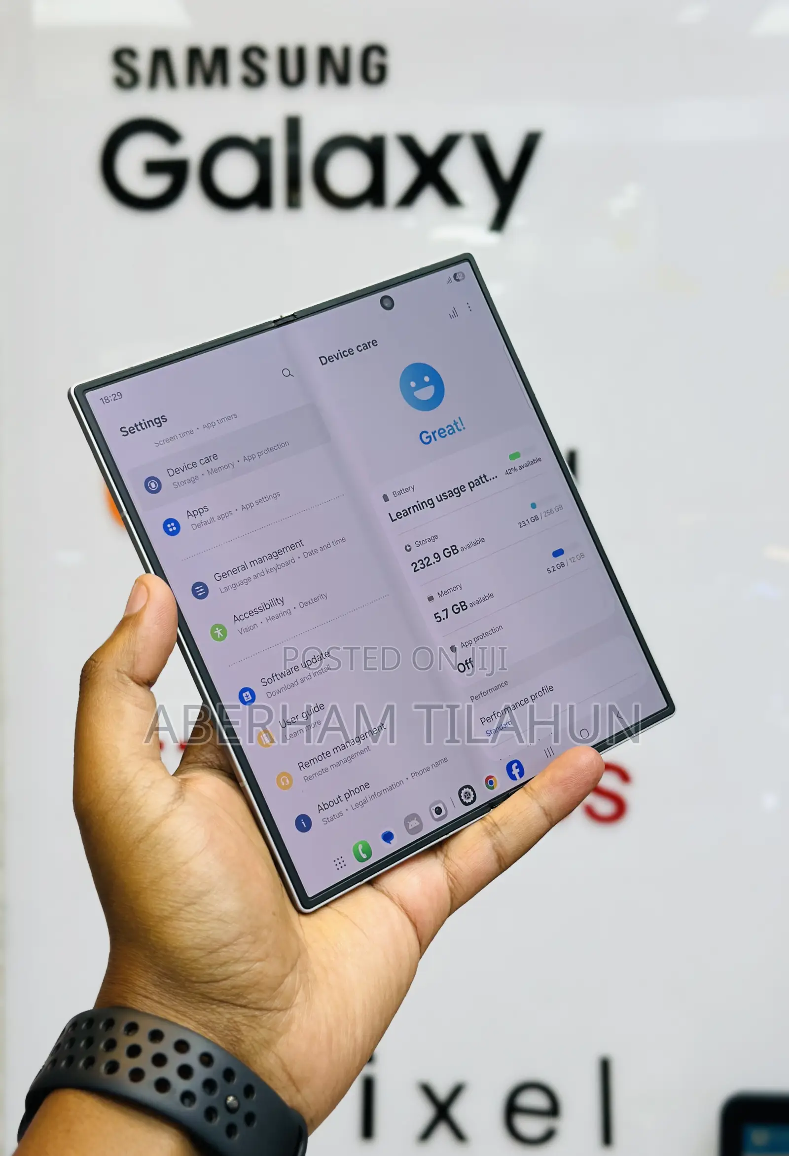 Samsung Galaxy Z Fold7 256 GB Silver