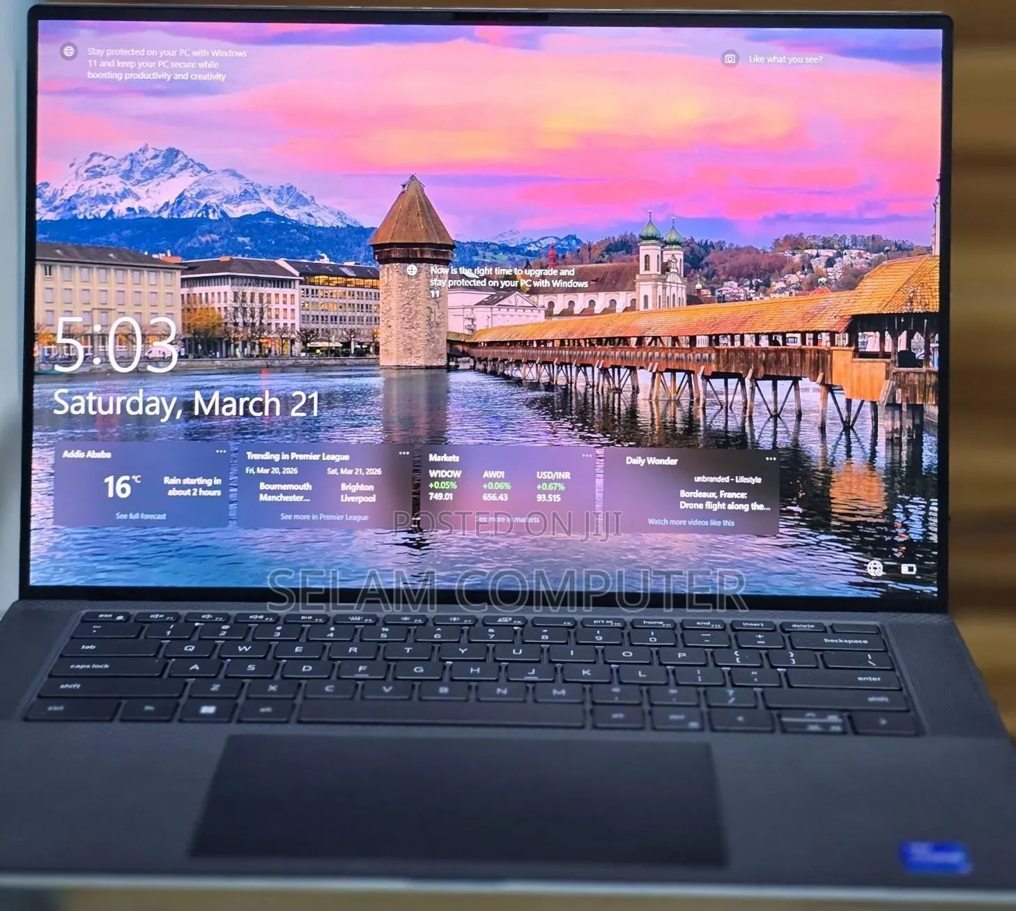 New Laptop Dell XPS 15 16GB Intel Core i7 SSD 1T