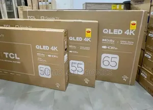 ◆Tcl 55" Qled ➜Free Delivery ➜10_years Warranty ከነፃ ትራንስፓርትርት ጋር !