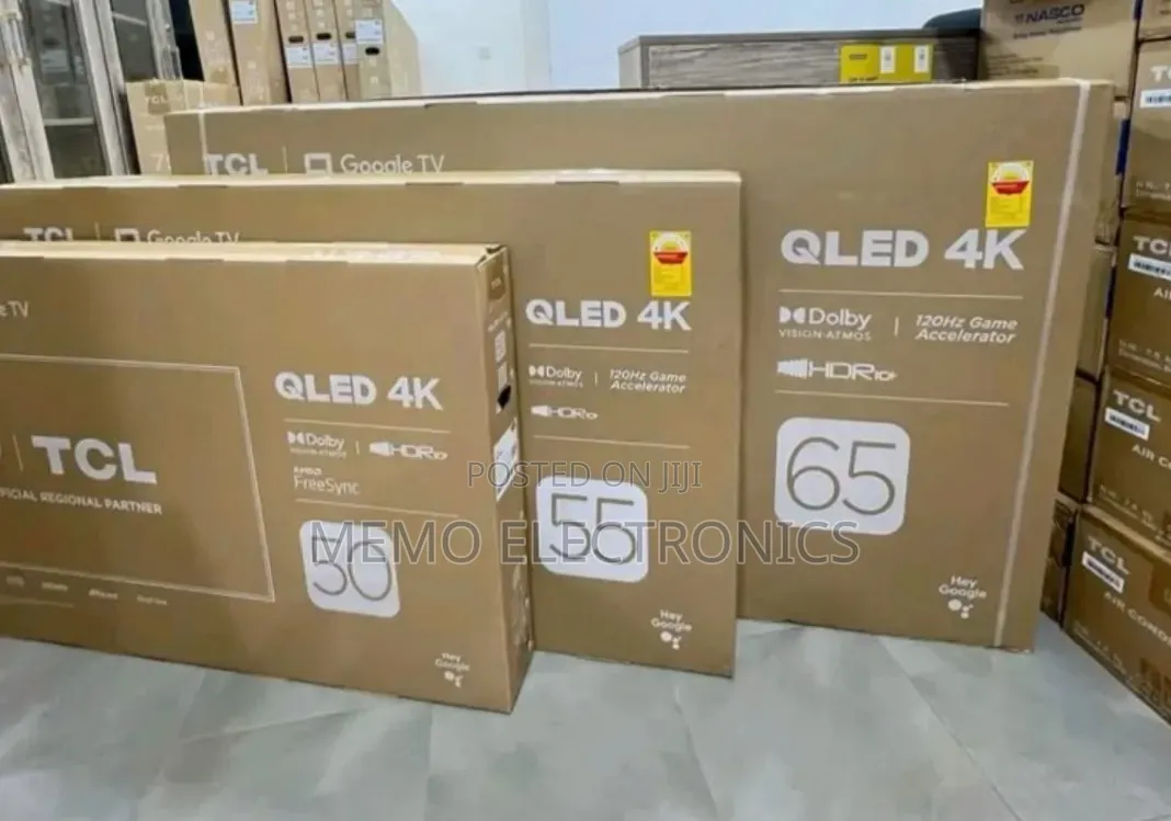 ◆Tcl 55" Qled ➜Free Delivery ➜10_years Warranty ከነፃ ትራንስፓርትርት ጋር !