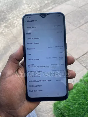 Oppo A7 64 GB Blue