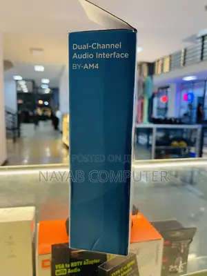 Boya Dual Channel Interface by-Am4 Audio Mixer
