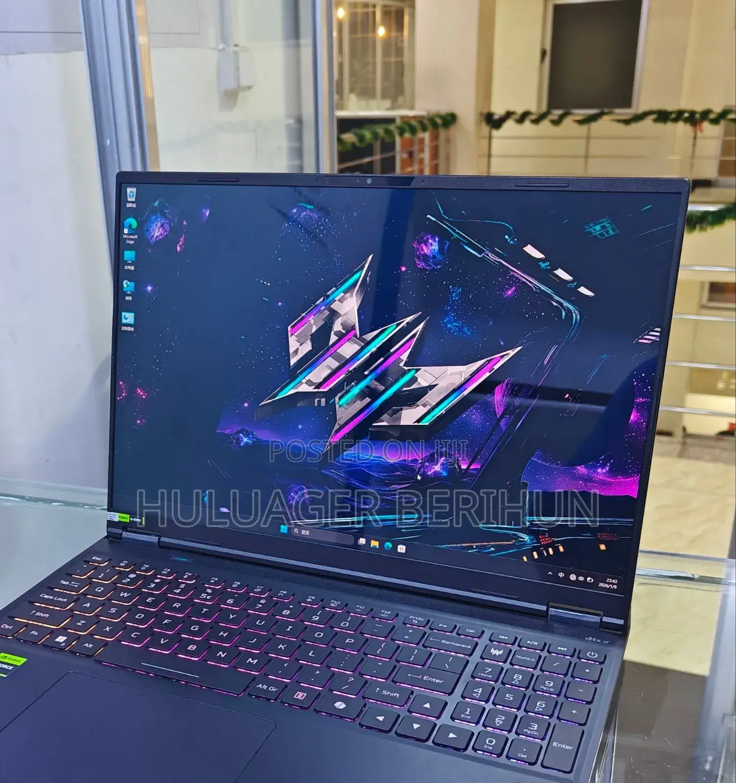 New Laptop Acer Predator Helios Neo 16 16GB Intel Core i9 SSD 1T