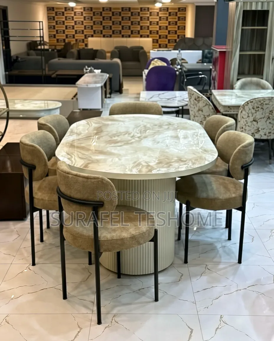 ብቸኛ ዳይኒንግ ቴብሎች | Dining Tables | ከ6-4 ወንበሮች ጋር