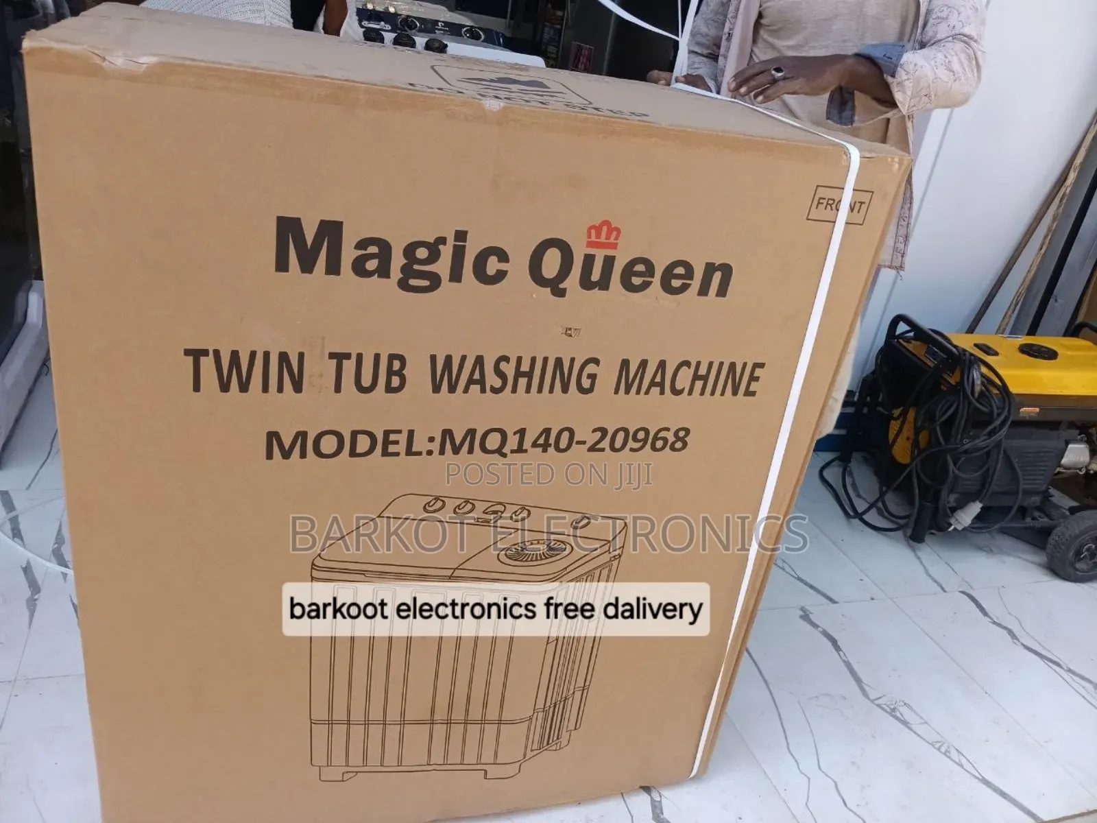 Magic Queen Top Washing Mashine 14kg Quality Luder Matebya