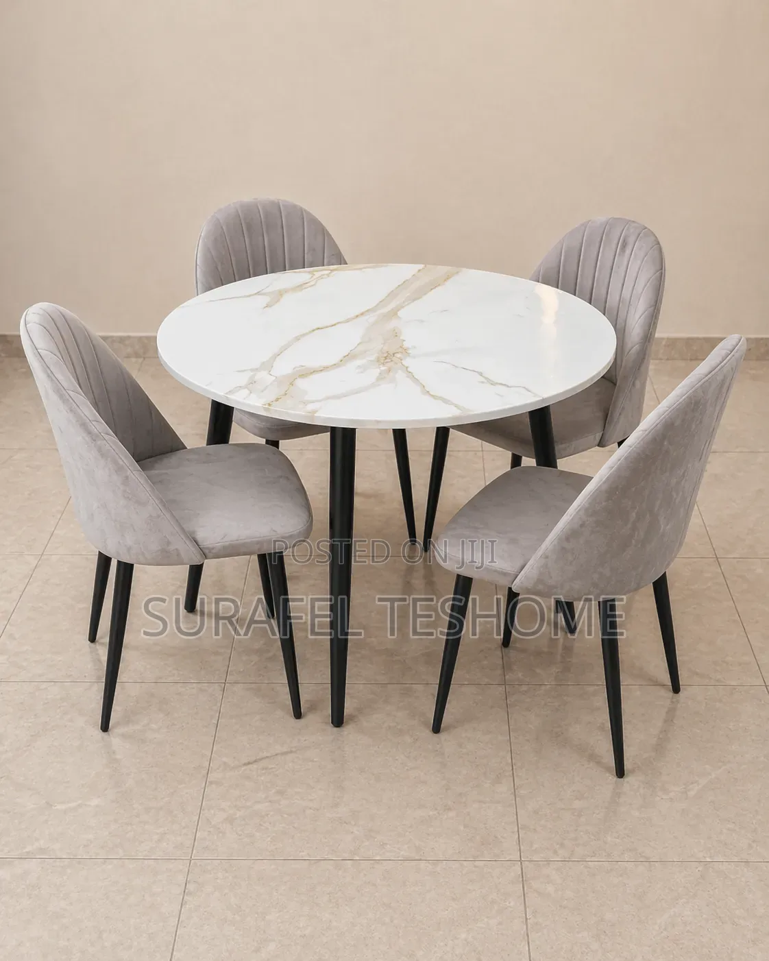 Exclusive Dining Tables | ዳይኒንግ ቴብሎች | With 6_4 Chairs