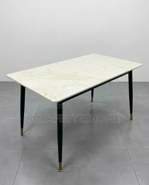 Exclusive Dining Tables | ዳይኒንግ ቴብሎች | With 6_4 Chairs