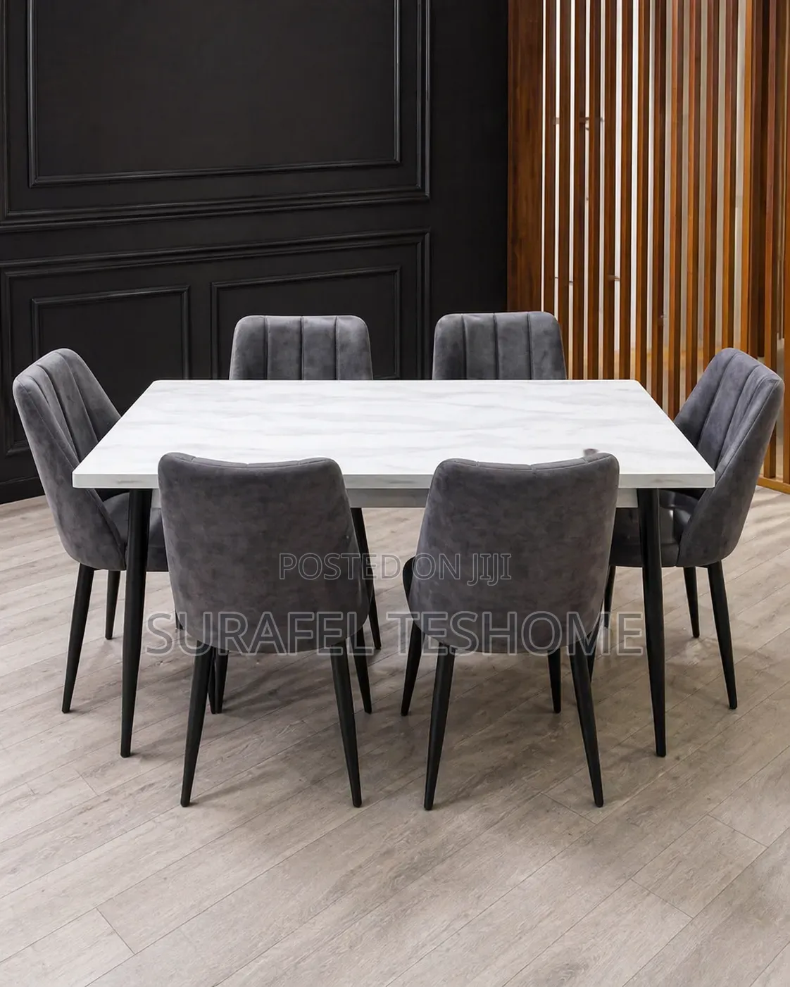Exclusive Dining Tables | ዳይኒንግ ቴብሎች | With 6_4 Chairs