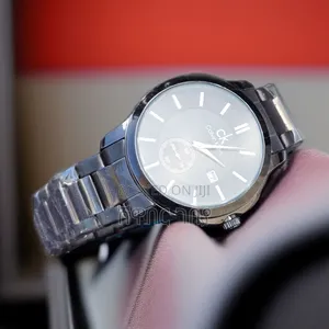 Calvin Klein Black Stainless Steel Men's Watch