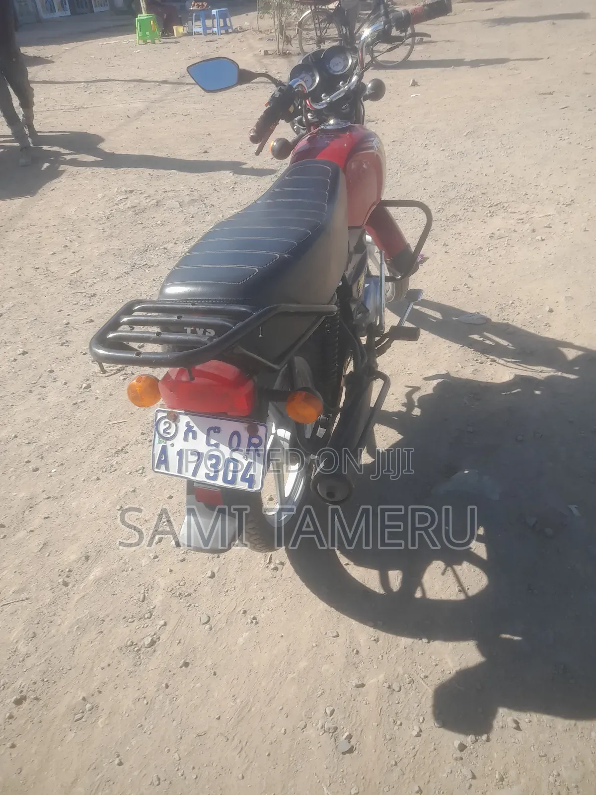 TVS XL 100 2025 Red