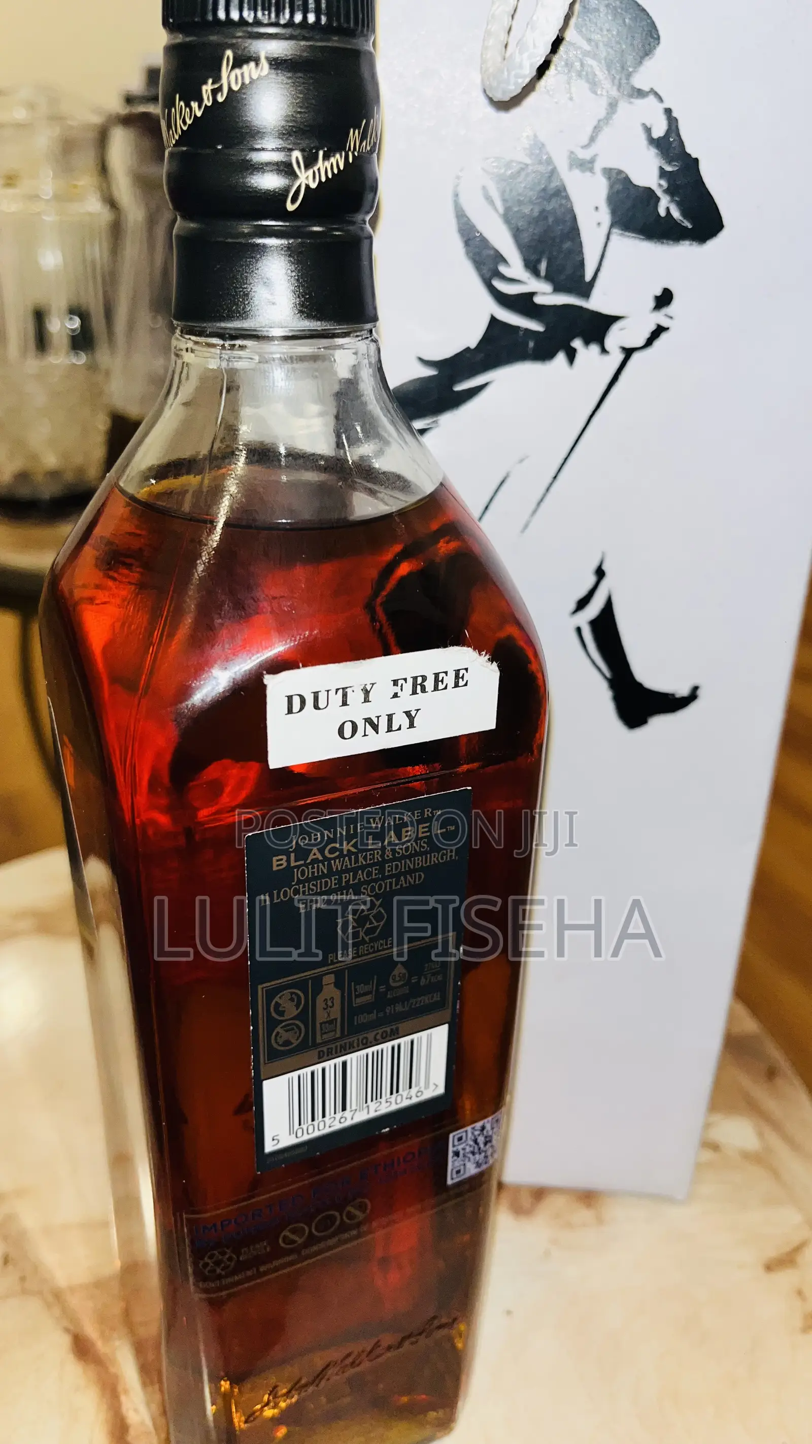 Johnnie Walker Black Label 12 Years – For Sale