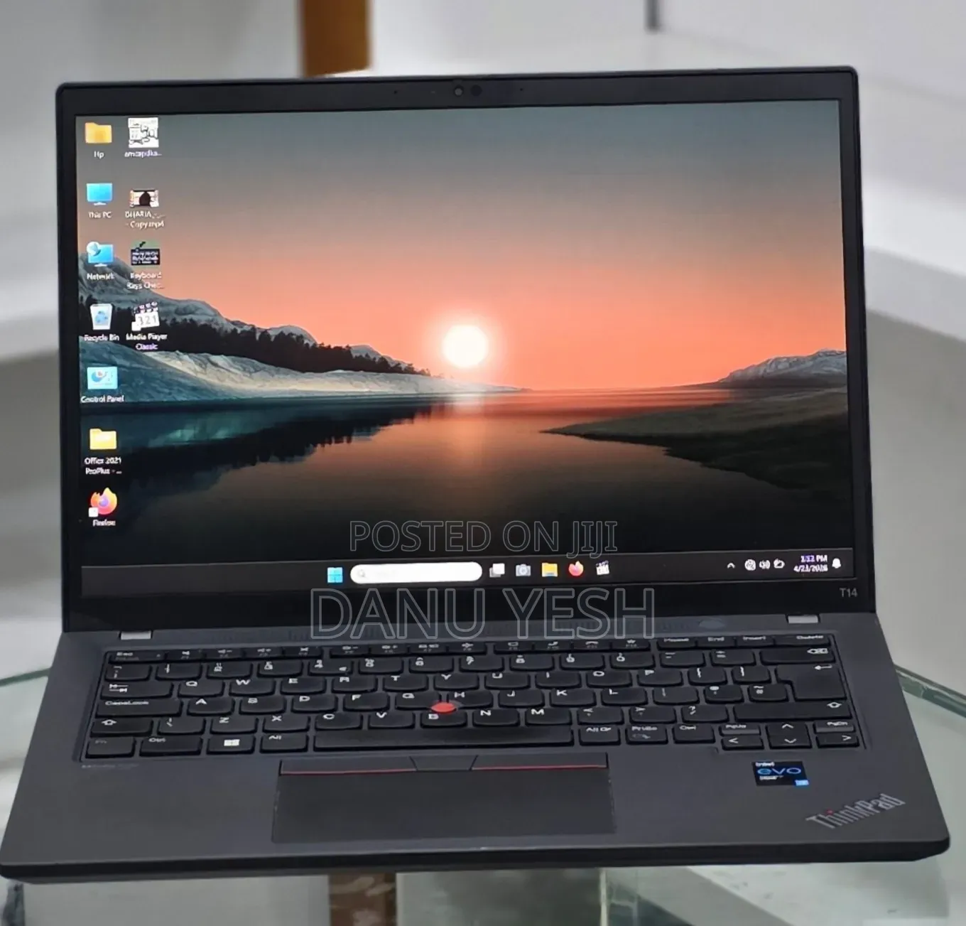 New Laptop Lenovo ThinkPad T14 G3 16GB Intel Core i7 SSD 256GB