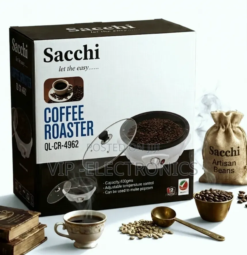 Sacchi Coffee Roaster – Model Ql-Cr-4962 Sacchi የቡና መቂያ