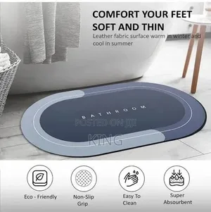 Non-Slip Bathroom Floor Mat