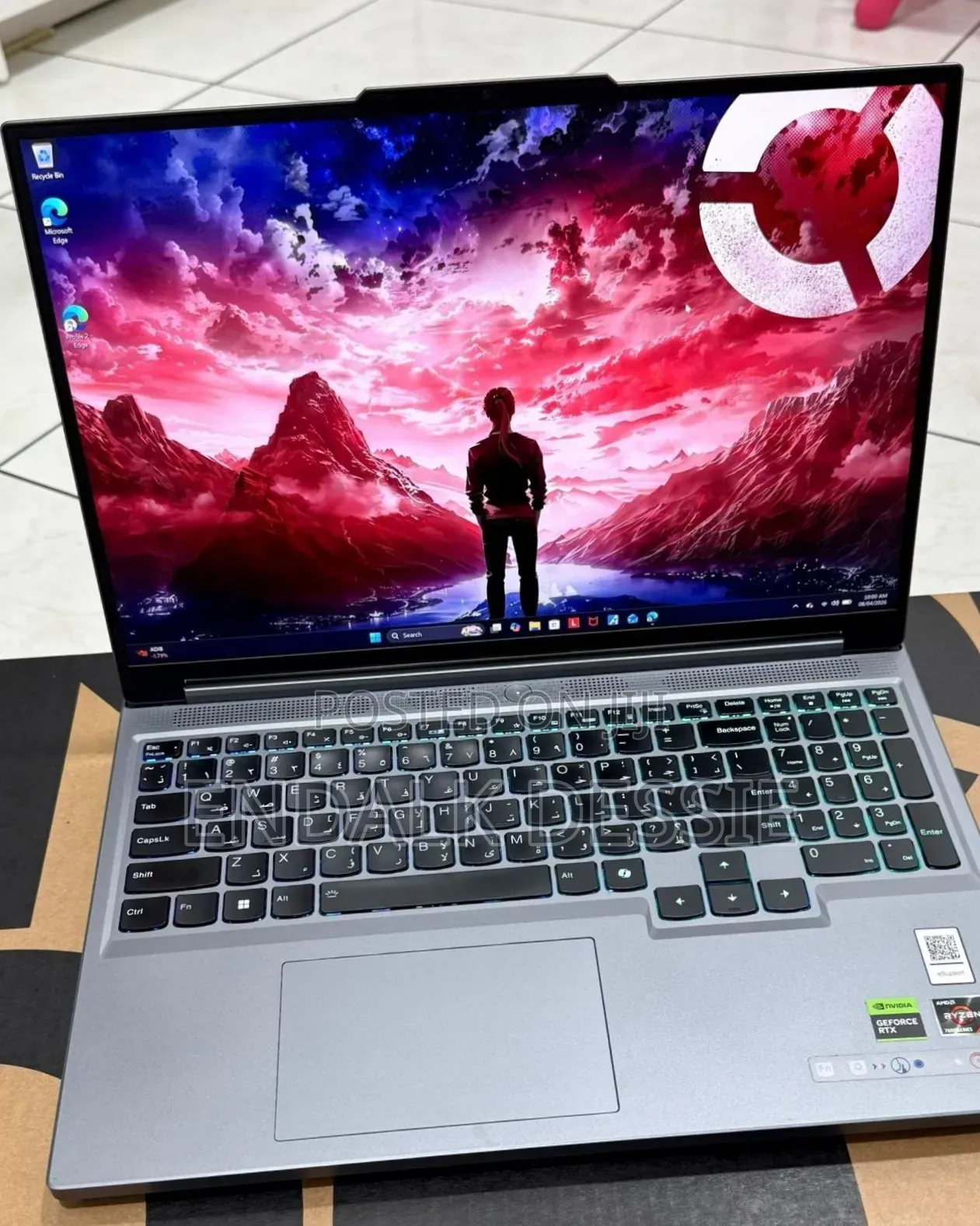 New Laptop Lenovo Legion 5 16GB AMD Ryzen 7 SSD 1T