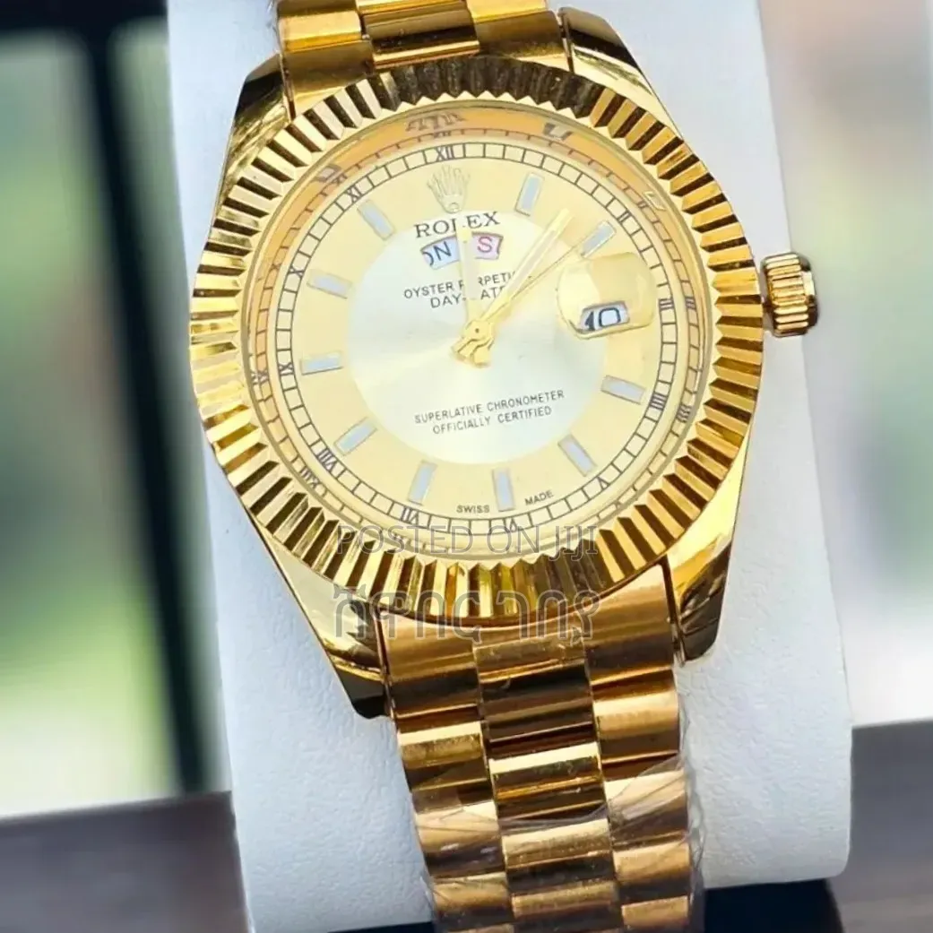 Classic Gold Rolex Day-date Men's Watch